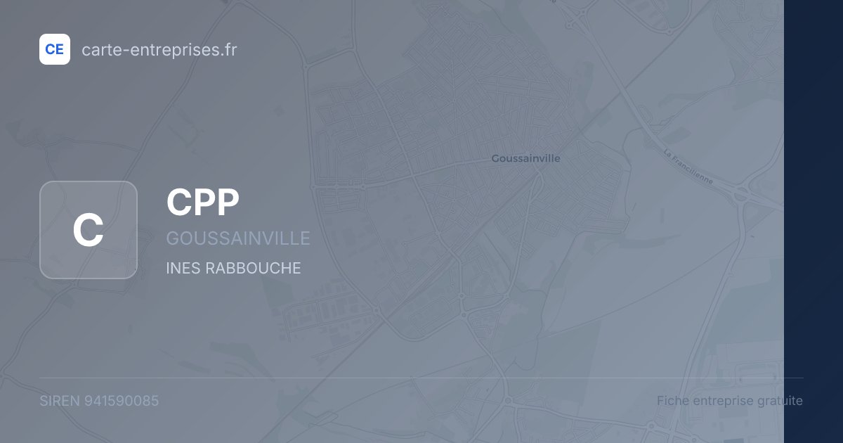 CPP — 941590085 — fiche entreprise