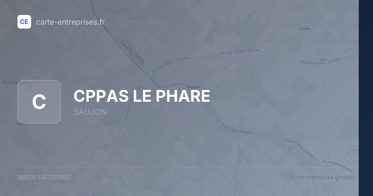 CPPAS LE PHARE — 514750959 — fiche entreprise
