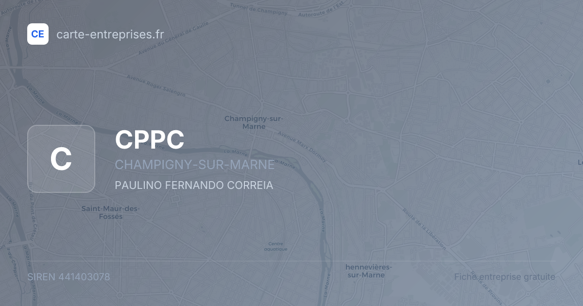 CPPC — 441403078 — fiche entreprise