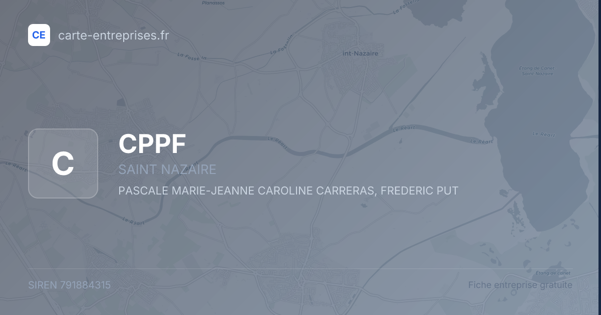 CPPF — 791884315 — fiche entreprise