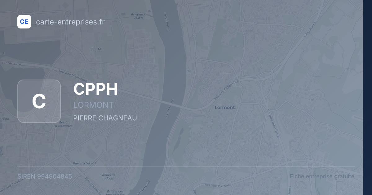 CPPH — 994904845 — fiche entreprise