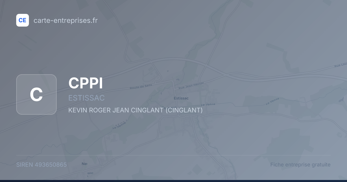 CPPI — 493650865 — fiche entreprise