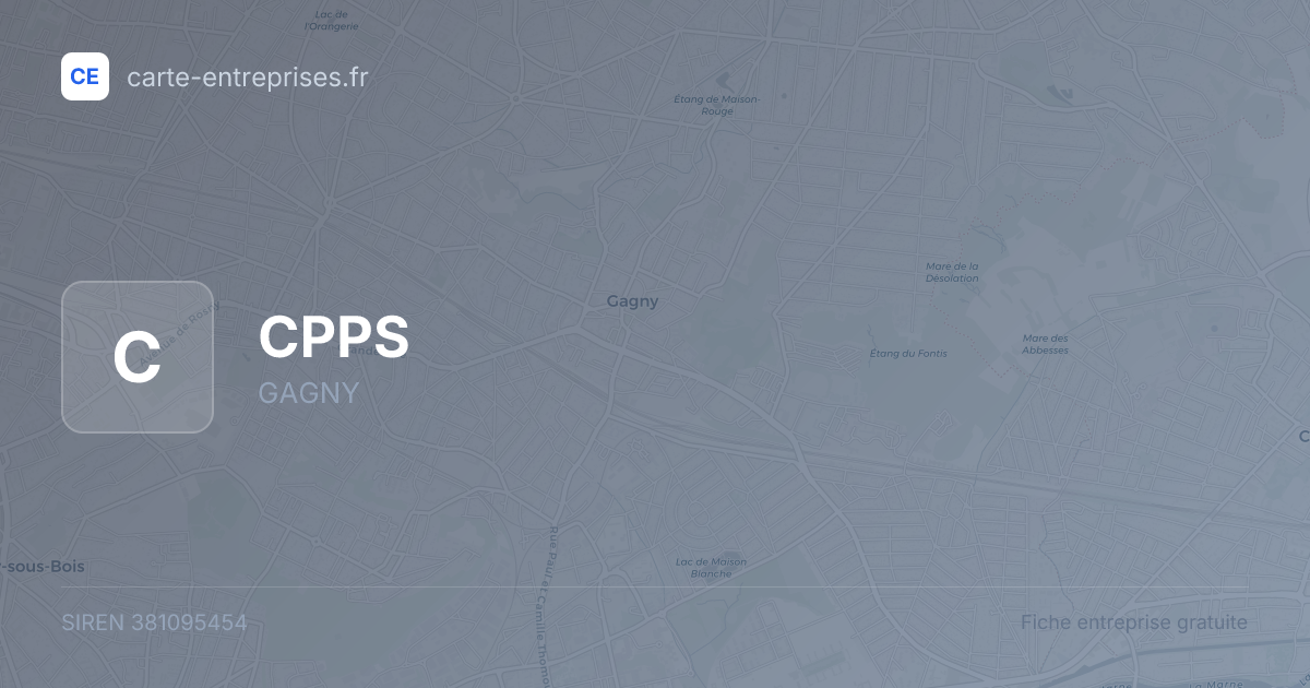 CPPS — 381095454 — fiche entreprise