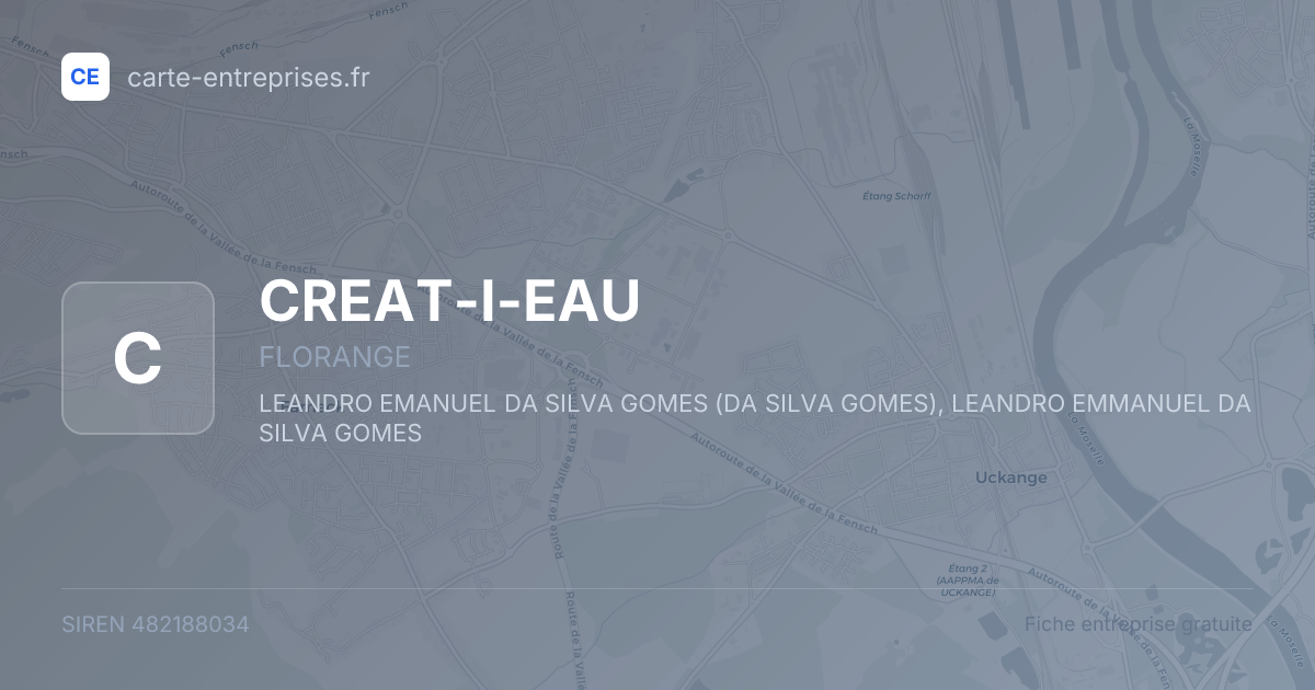 CREAT-I-EAU — 482188034 — fiche entreprise
