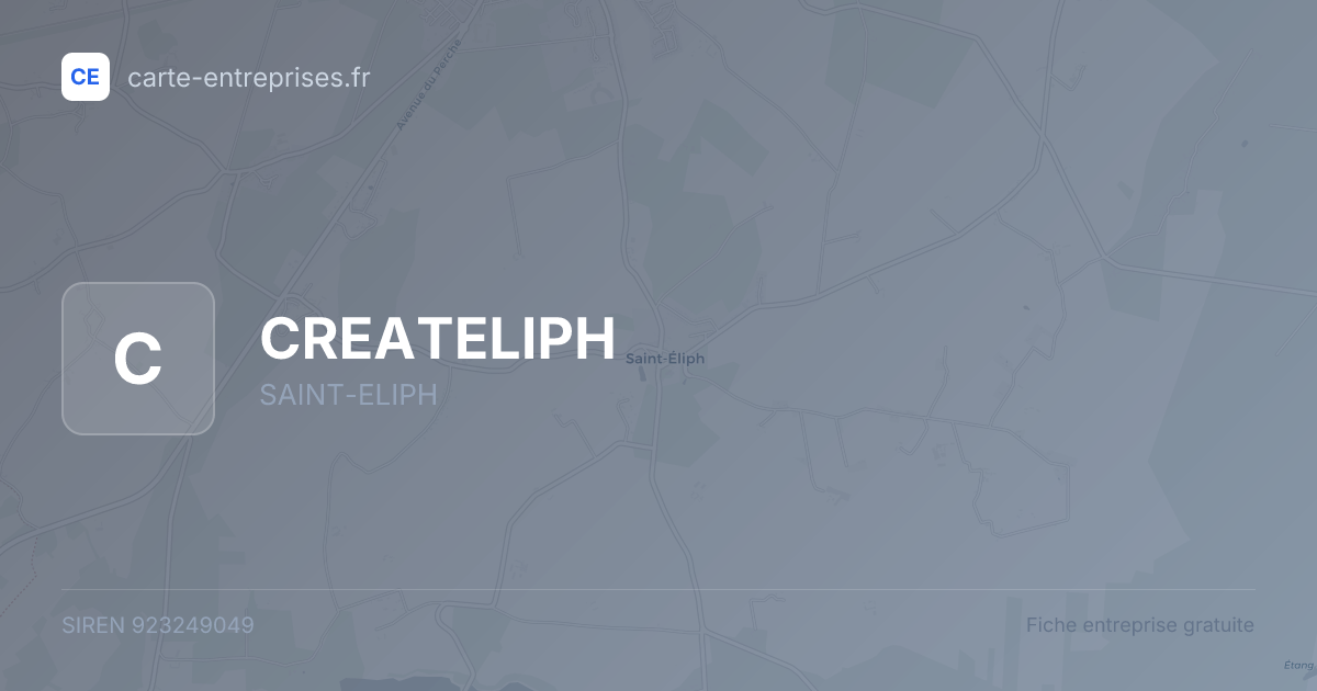 CREATELIPH — 923249049 — fiche entreprise