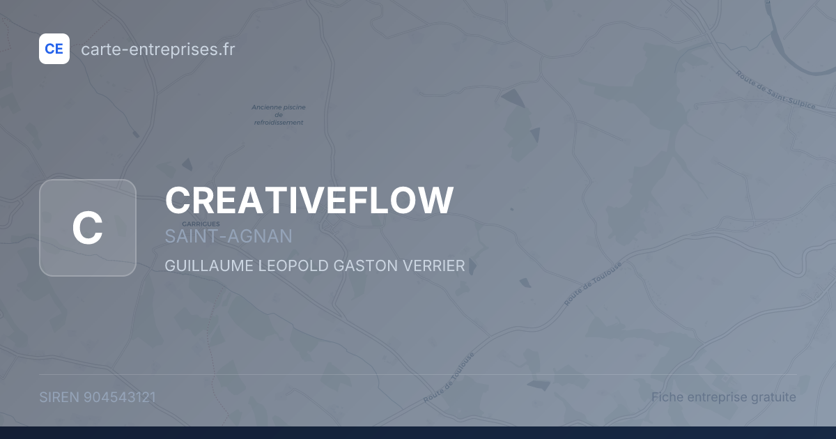 CREATIVEFLOW — 904543121 — fiche entreprise