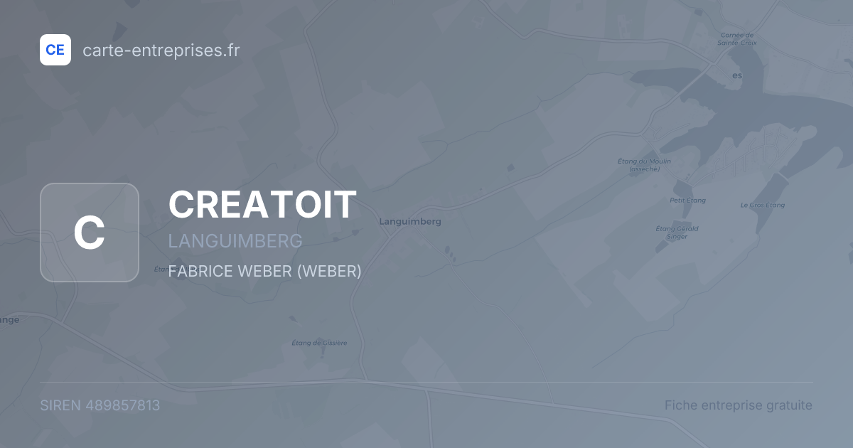 CREATOIT — 489857813 — fiche entreprise