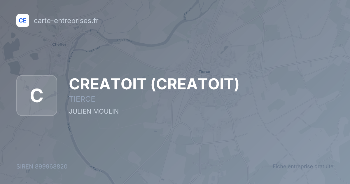 CREATOIT — 899968820 — fiche entreprise