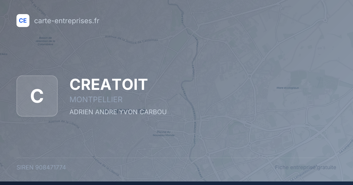 CREATOIT — 908471774 — fiche entreprise