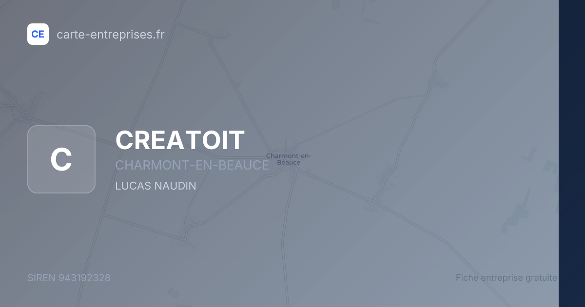 CREATOIT — 943192328 — fiche entreprise