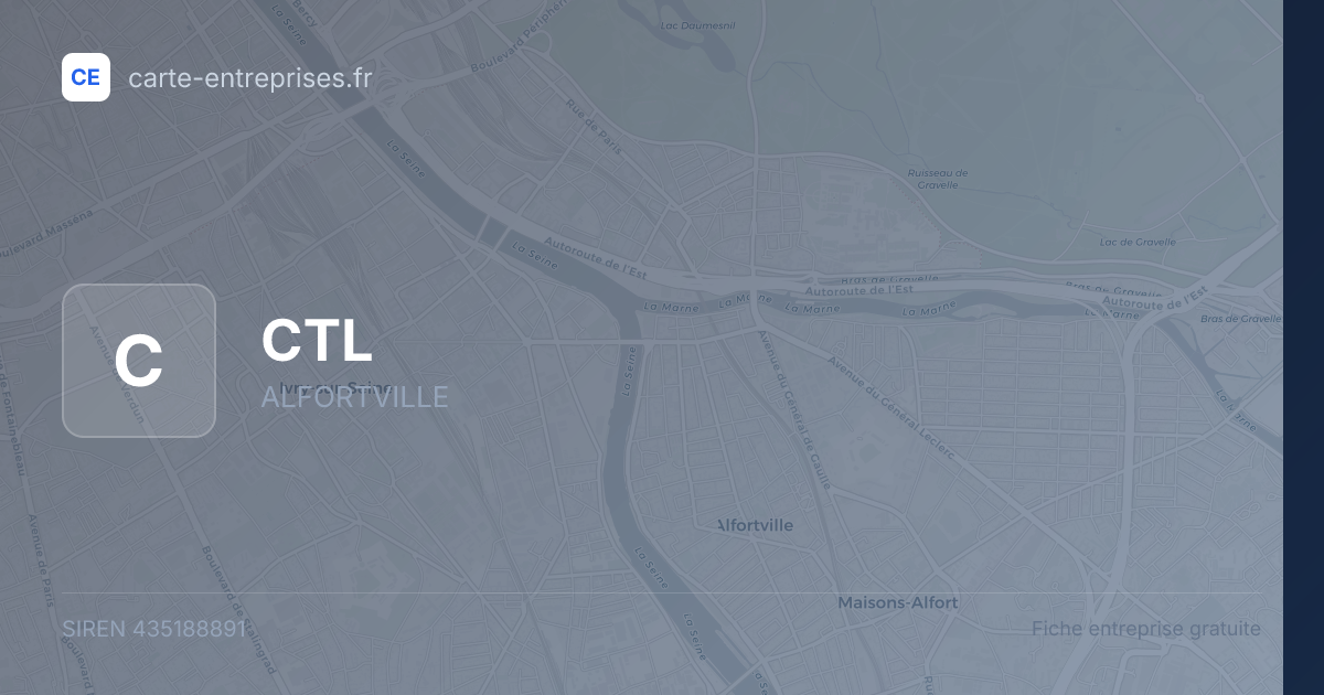 CTL — 435188891 — fiche entreprise