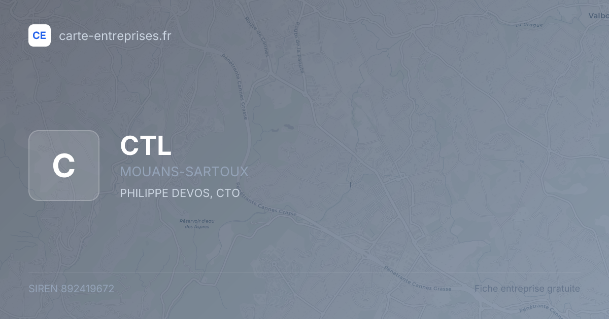 CTL — 892419672 — fiche entreprise