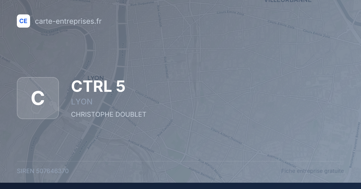 CTRL 5 — 507646370 — fiche entreprise