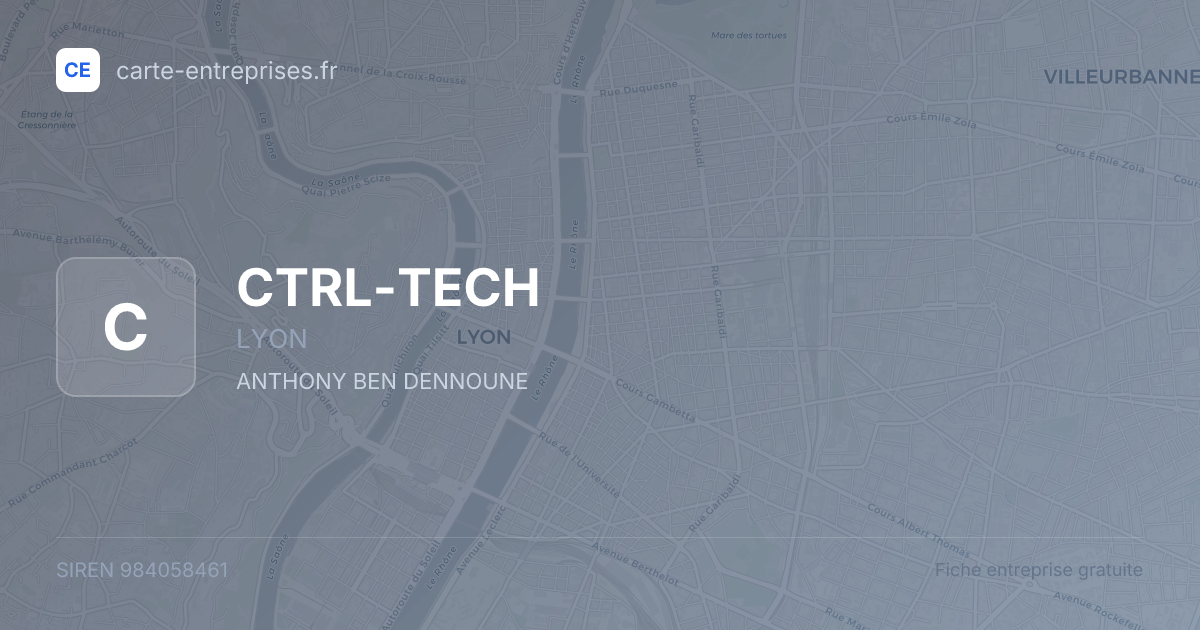 CTRL-TECH — 984058461 — fiche entreprise