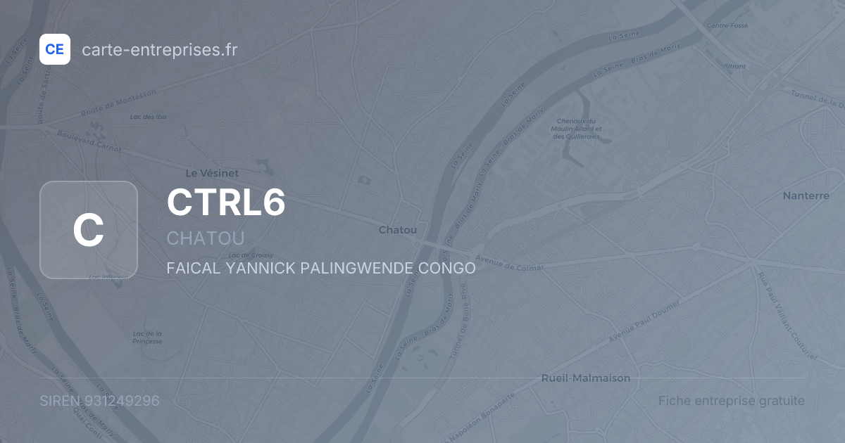 CTRL6 — 931249296 — fiche entreprise