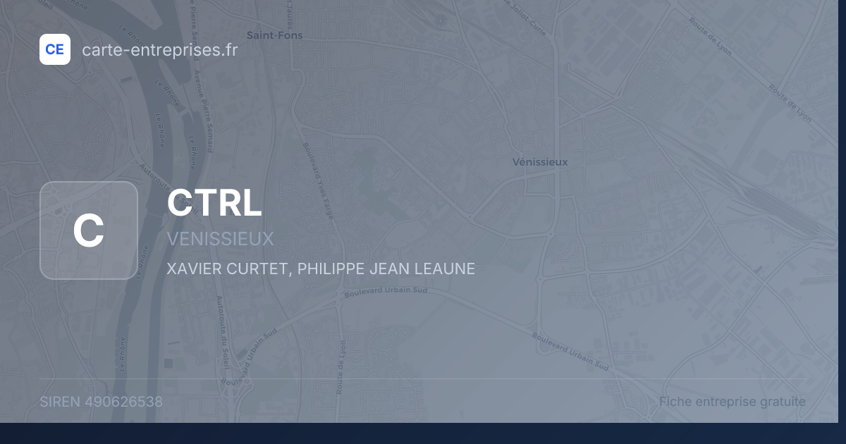 CTRL — 490626538 — fiche entreprise
