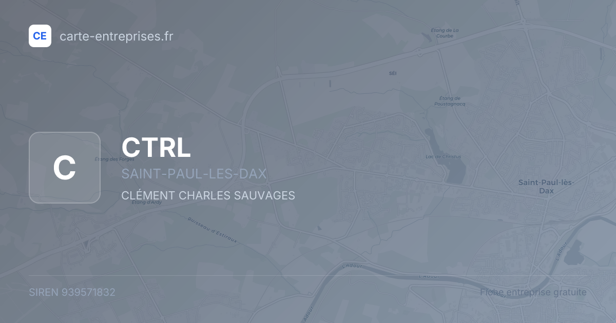 CTRL — 939571832 — fiche entreprise