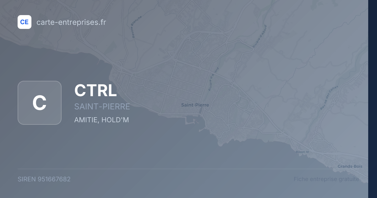 CTRL — 951667682 — fiche entreprise