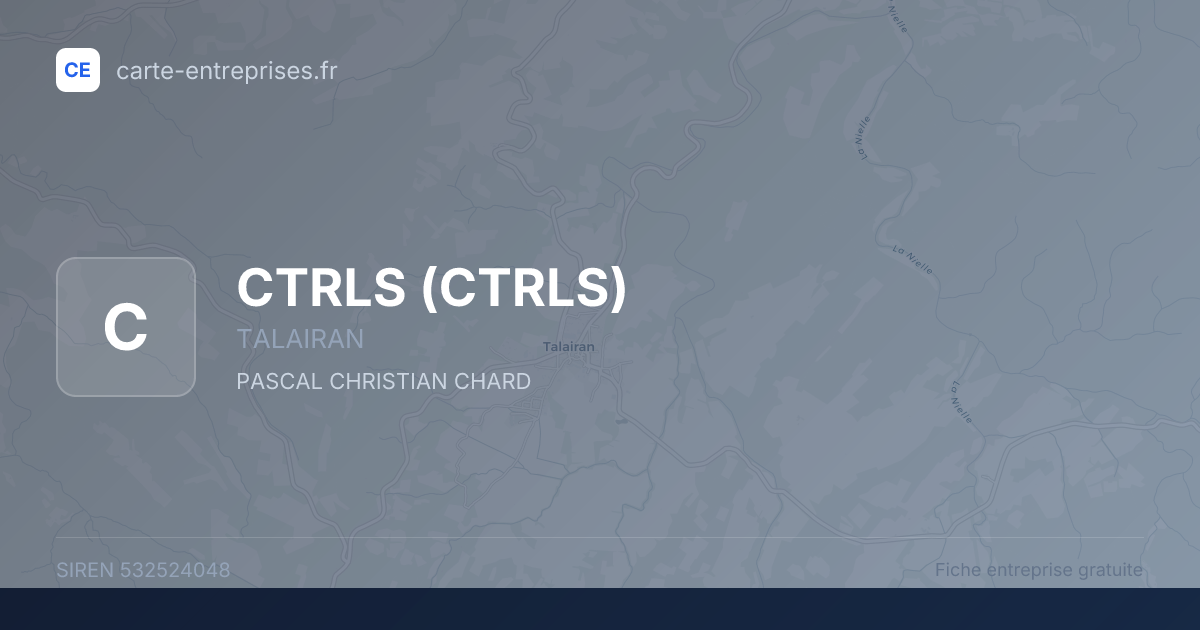 CTRLS — 532524048 — fiche entreprise