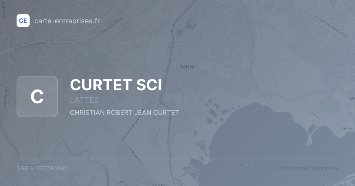 CURTET SCI — 337796890 — fiche entreprise