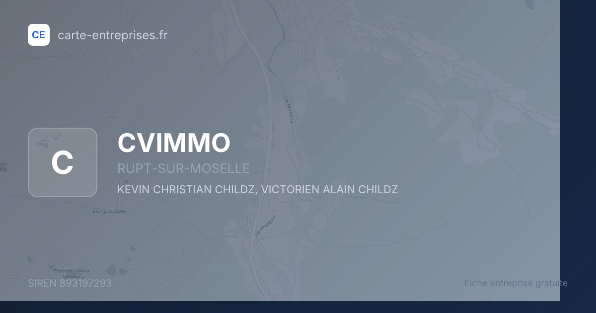 CVIMMO — 893197293 — fiche entreprise