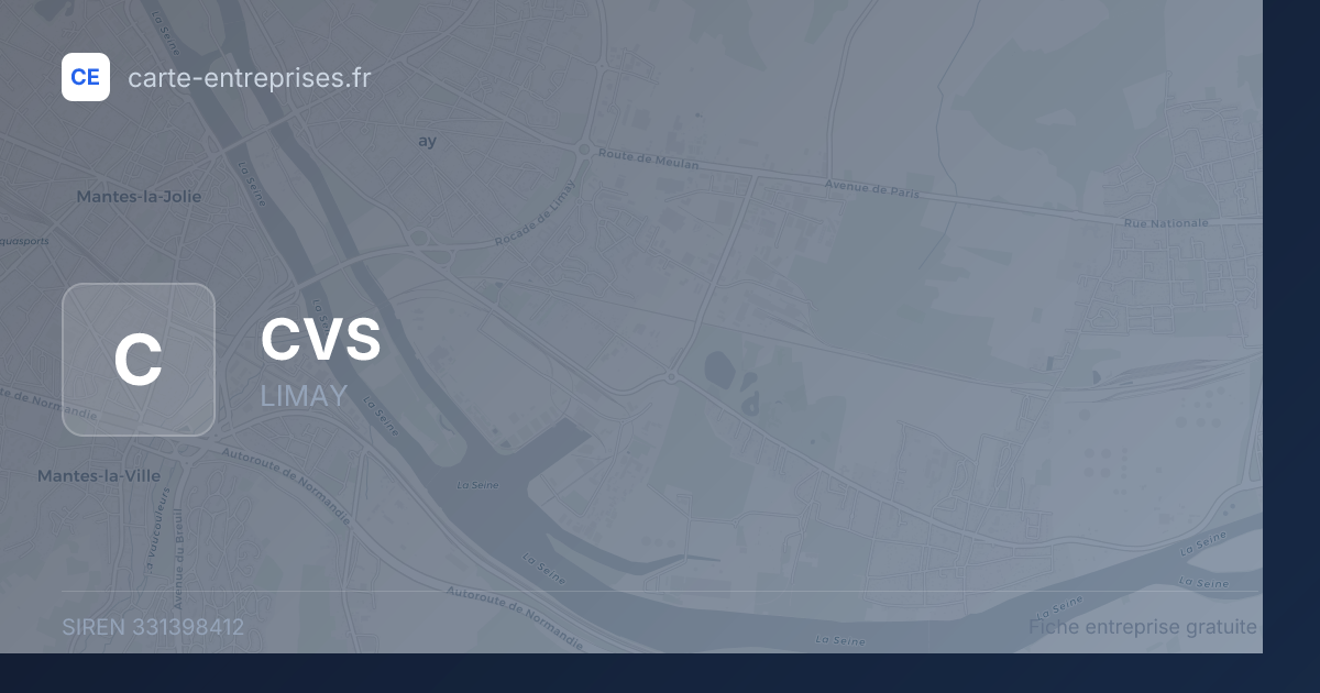 CVS — 331398412 — fiche entreprise