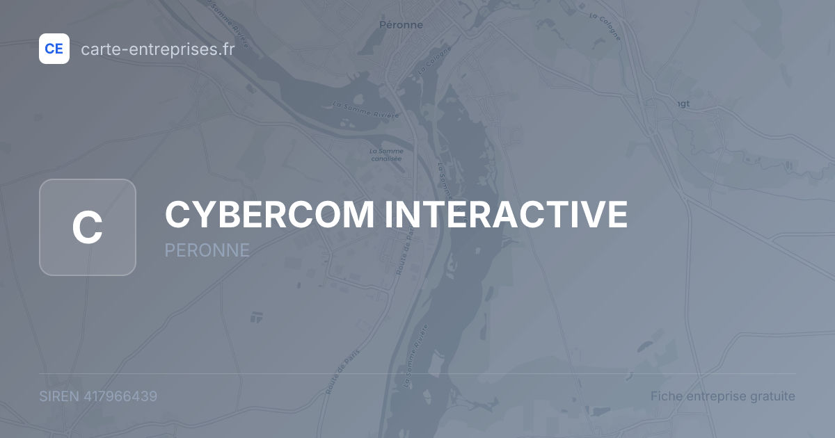 CYBERCOM INTERACTIVE — 417966439 — fiche entreprise