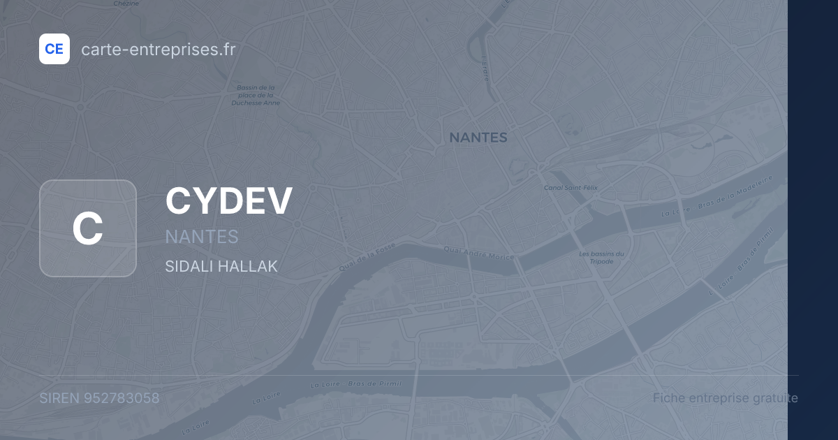 CYDEV — 952783058 — fiche entreprise