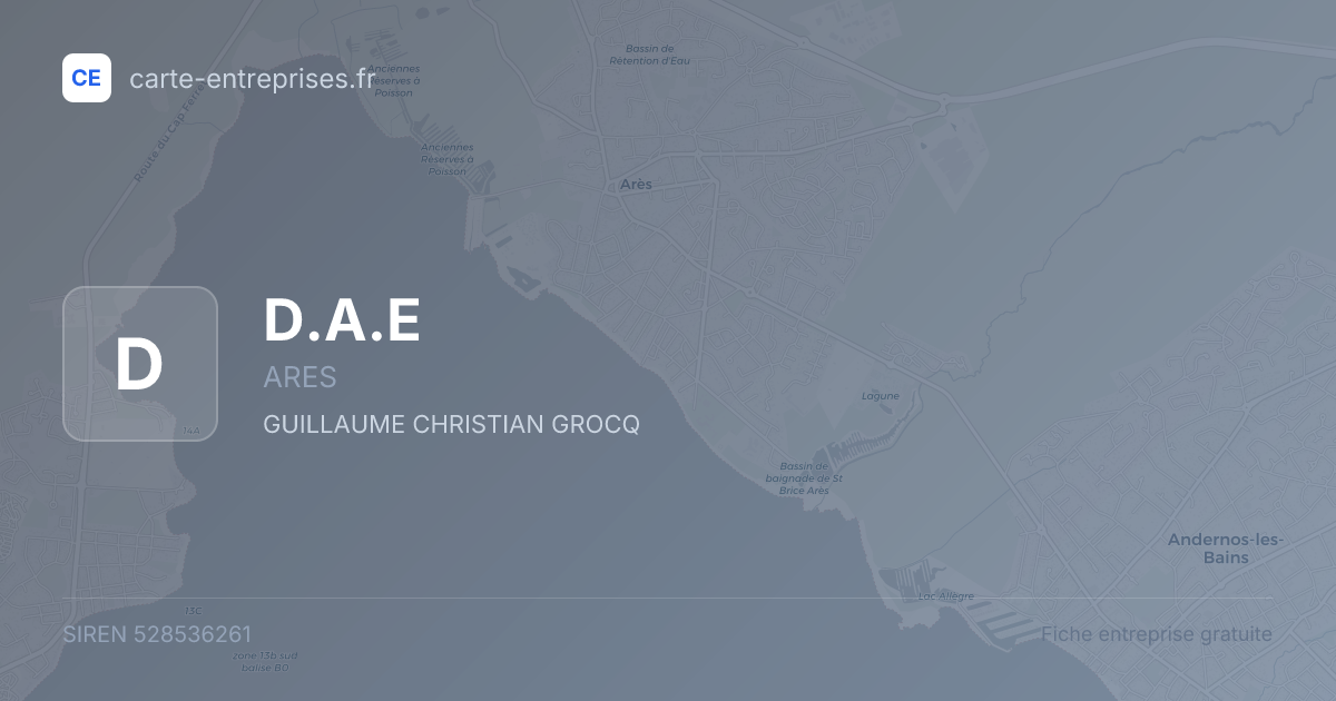 D.A.E — 528536261 — fiche entreprise