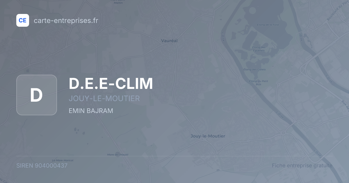 D.E.E-CLIM — 904000437 — fiche entreprise