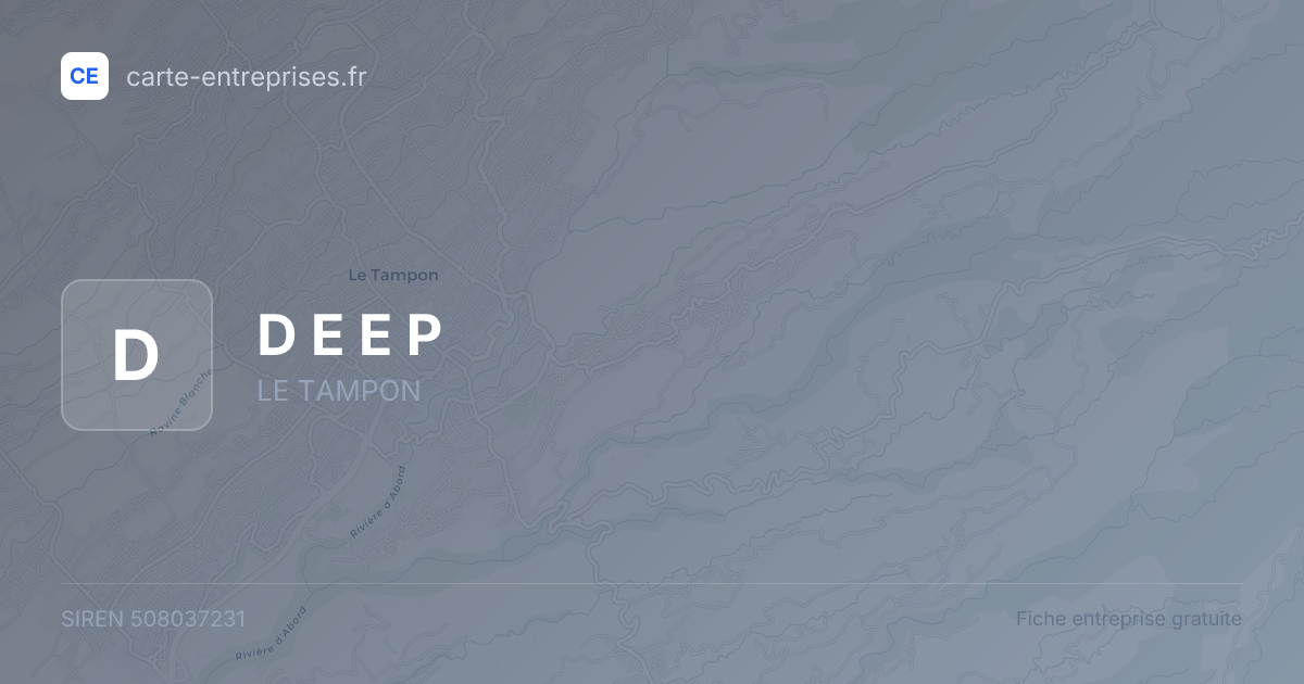 D E E P — 508037231 — fiche entreprise