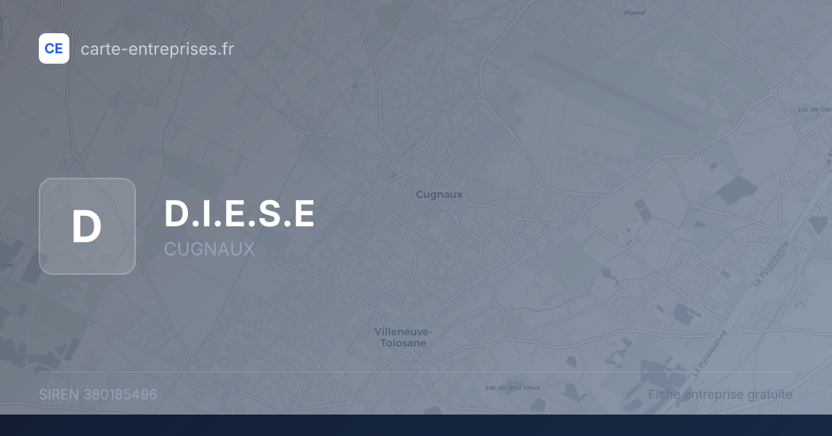 D.I.E.S.E — 380185496 — fiche entreprise