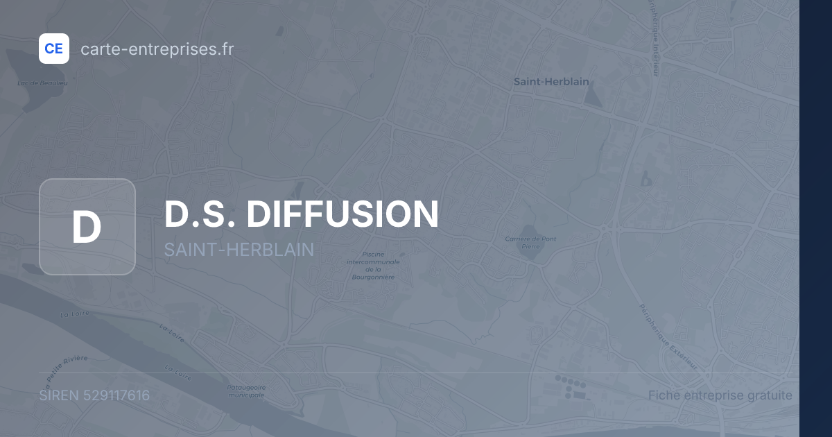 D.S. DIFFUSION — 529117616 — fiche entreprise