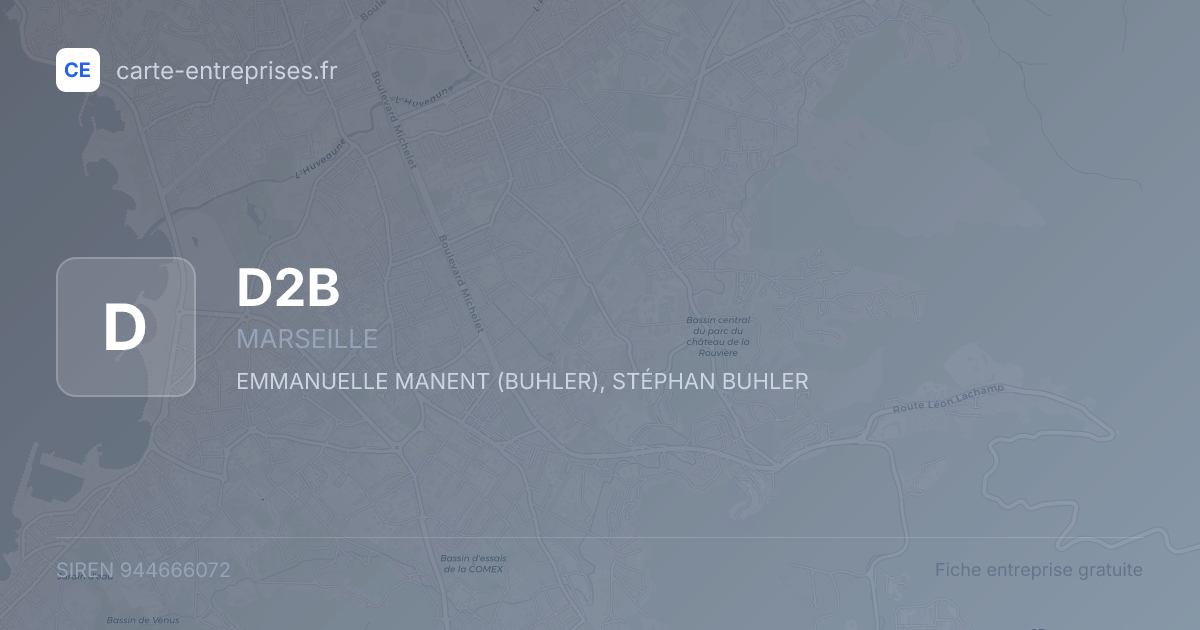 D2B — 944666072 — fiche entreprise