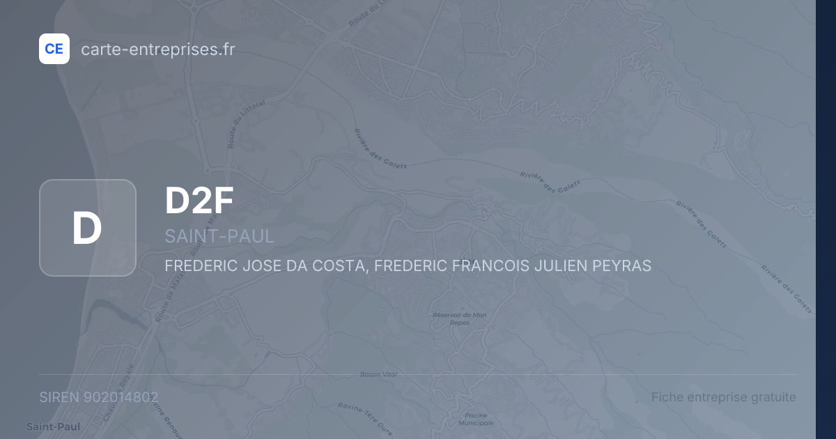 D2F — 902014802 — fiche entreprise
