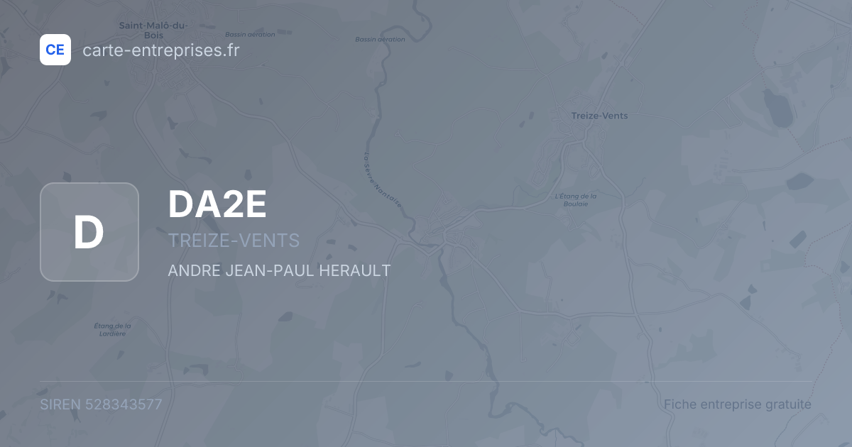 DA2E — 528343577 — fiche entreprise