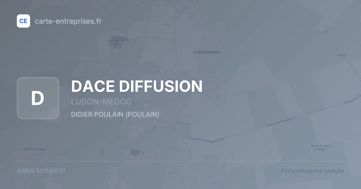 DACE DIFFUSION — 521140731 — fiche entreprise