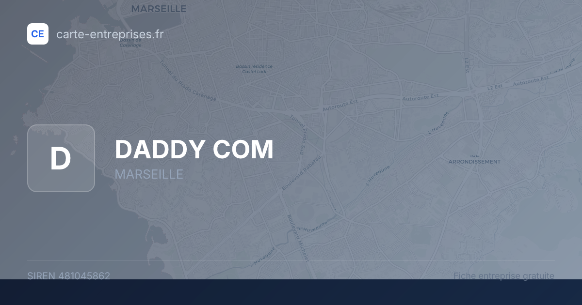 DADDY COM — 481045862 — fiche entreprise