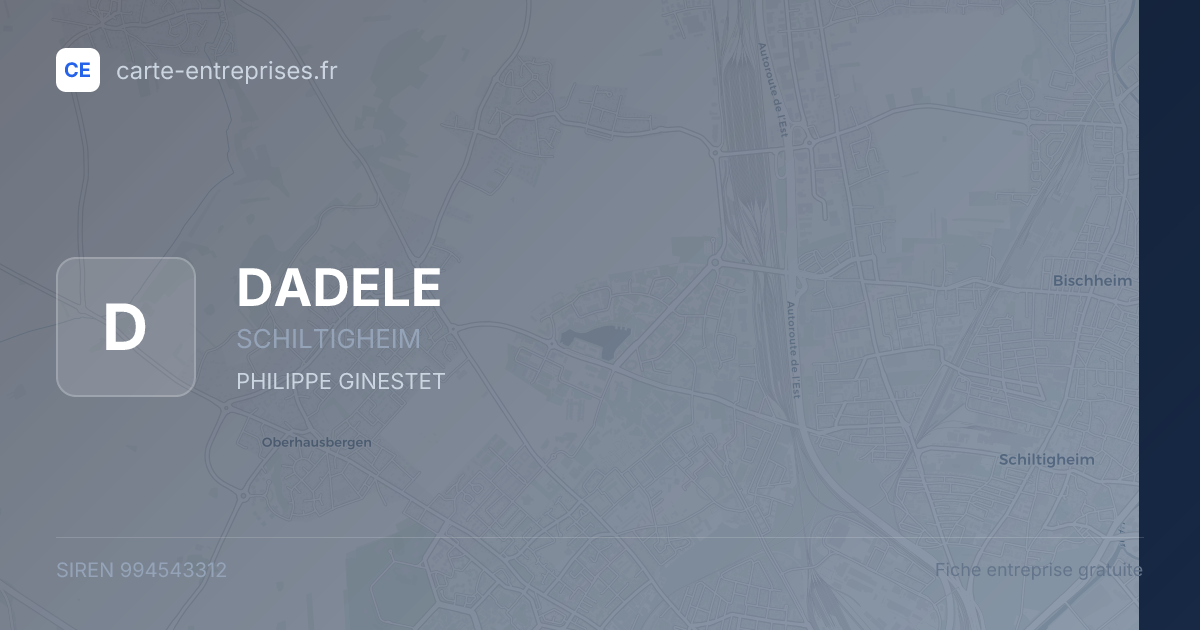 DADELE — 994543312 — fiche entreprise