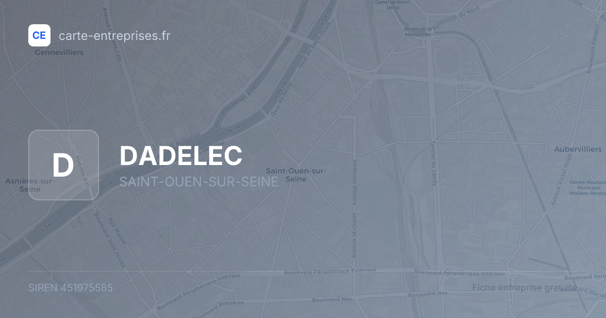 DADELEC — 451975585 — fiche entreprise