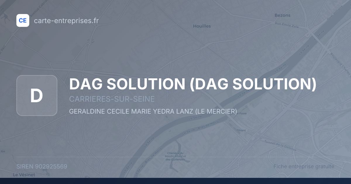 DAG SOLUTION — 902925569 — fiche entreprise