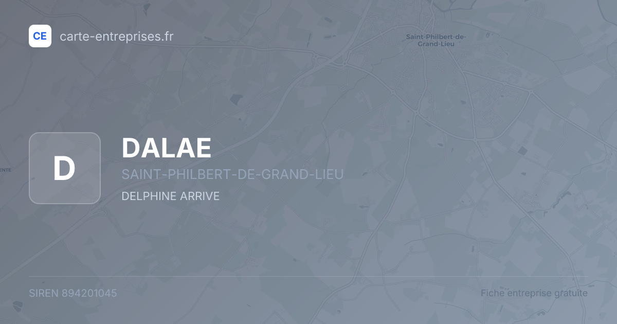DALAE — 894201045 — fiche entreprise
