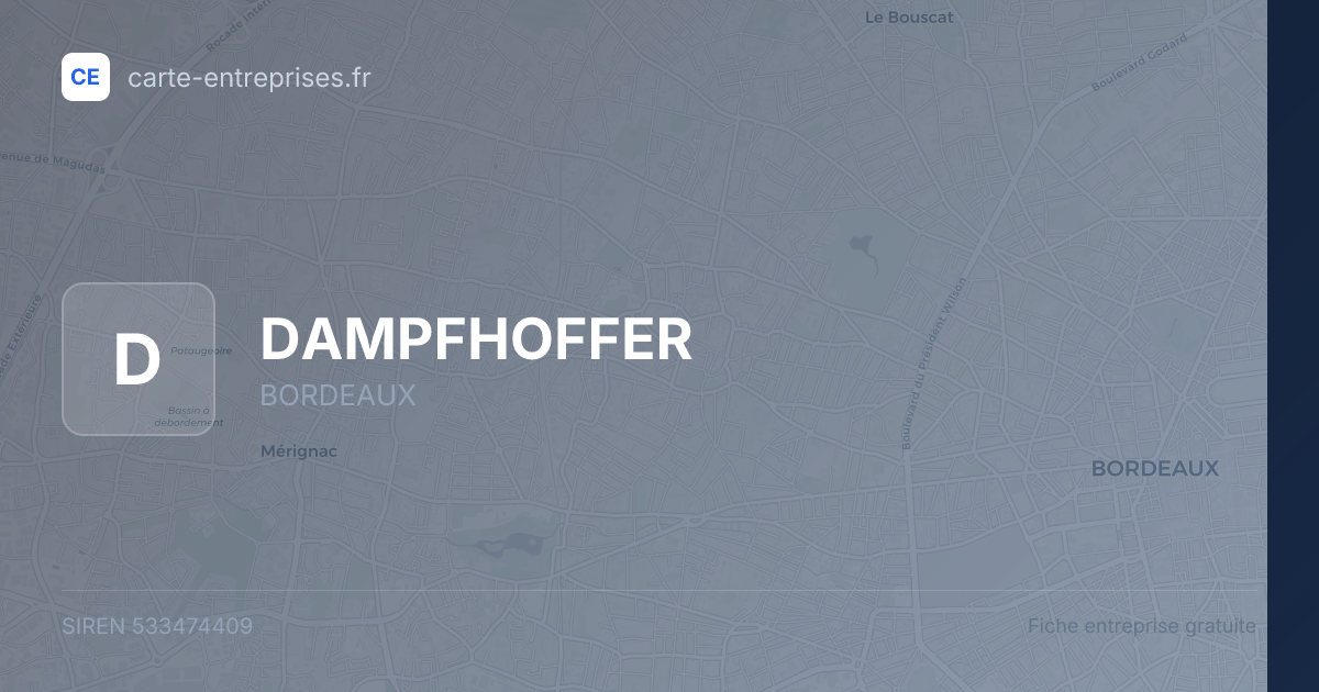 DAMPFHOFFER — 533474409 — fiche entreprise