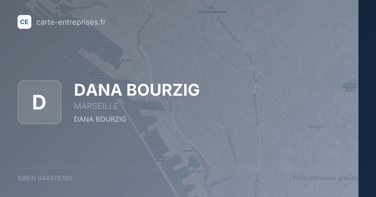 DANA BOURZIG — 944472760 — fiche entreprise