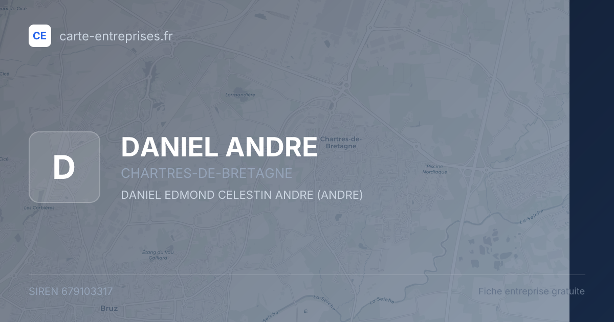 DANIEL ANDRE — 679103317 — fiche entreprise