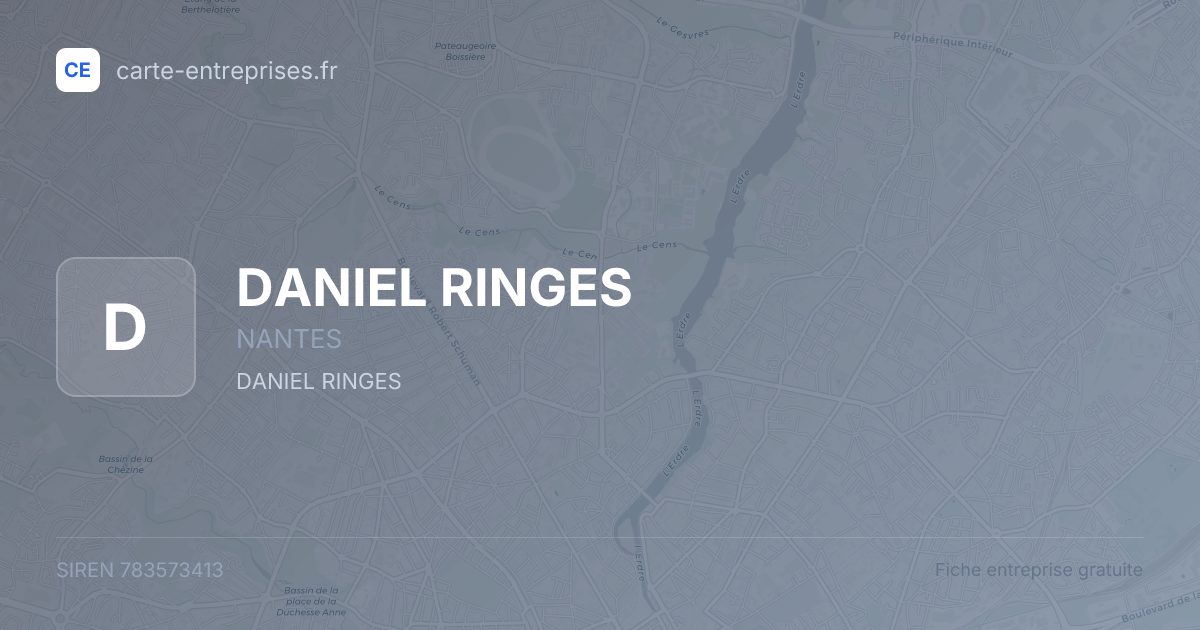 DANIEL RINGES — 783573413 — fiche entreprise
