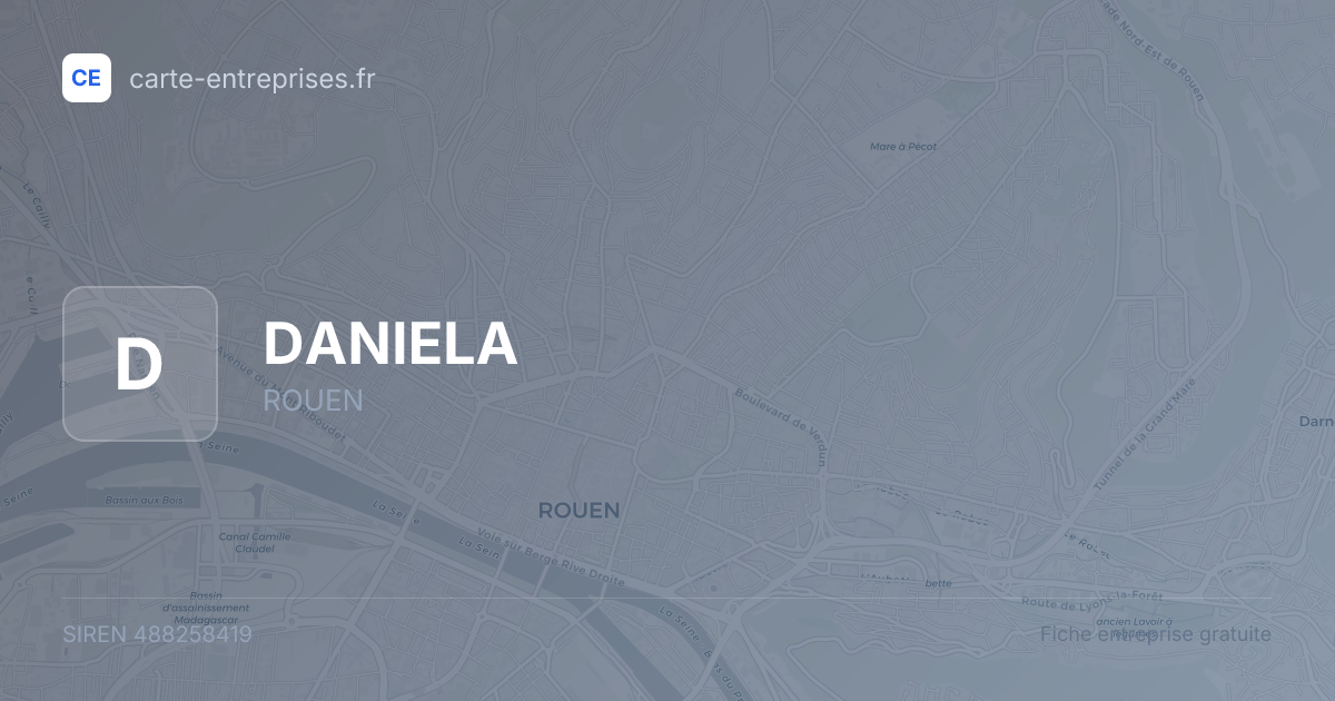 DANIELA — 488258419 — fiche entreprise