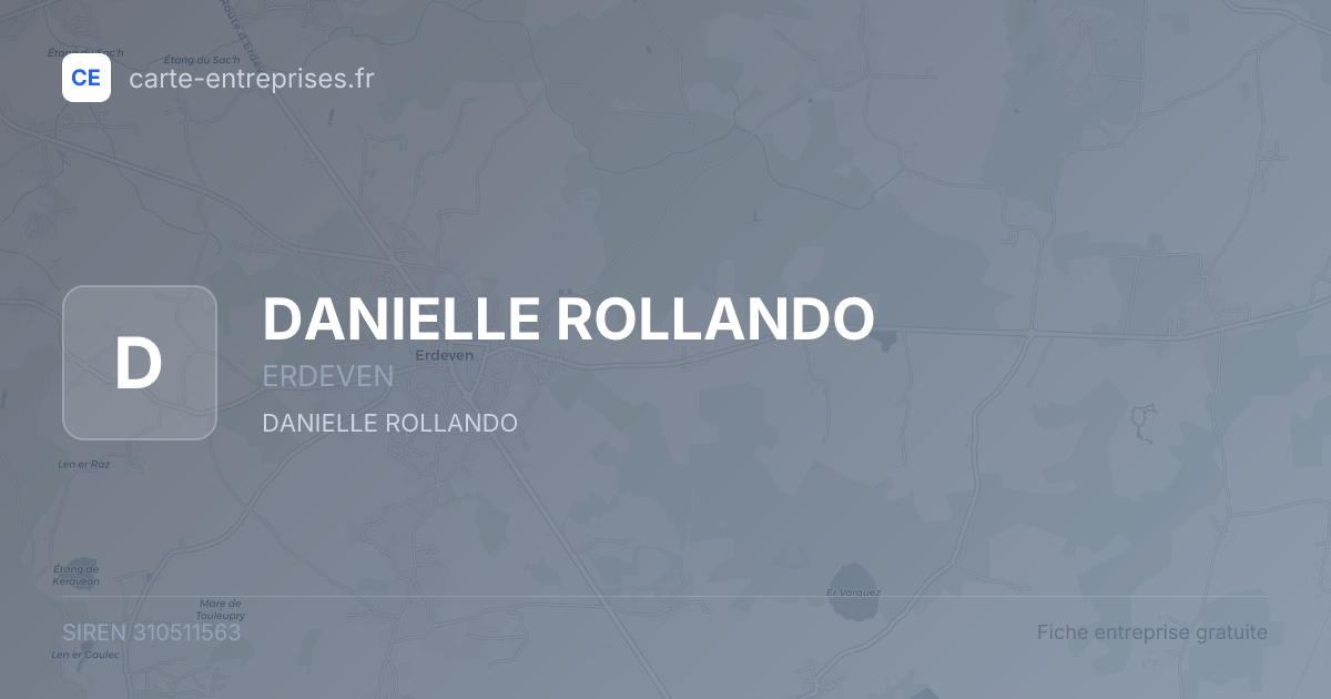 DANIELLE ROLLANDO — 310511563 — fiche entreprise