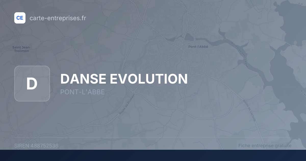 DANSE EVOLUTION — 488752536 — fiche entreprise