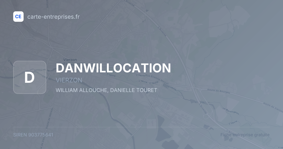 DANWILLOCATION — 903775641 — fiche entreprise